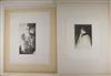 Collection of approximately 70 prints, including etchings and wood engravings.